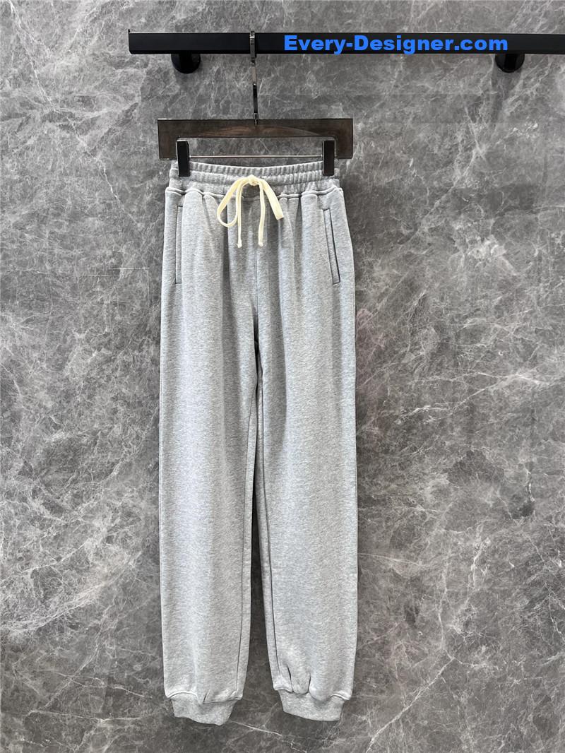 M1um1u drawstring casual sports sweatpants replica clothes