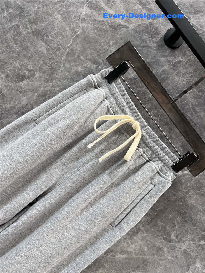 M1um1u drawstring casual sports sweatpants replica clothes