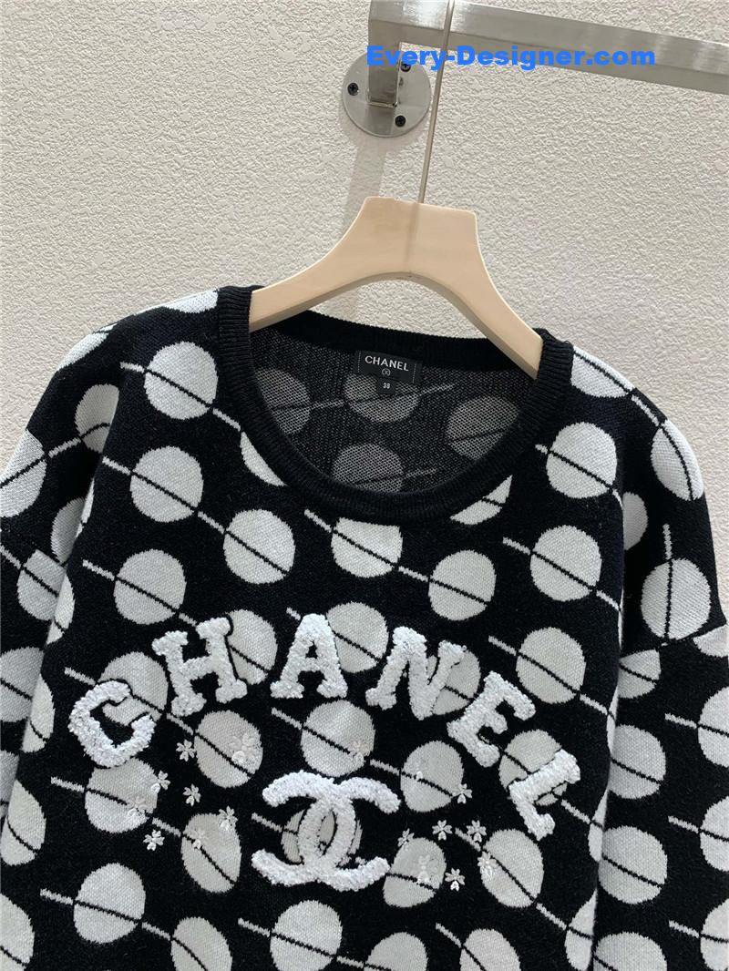 Ch**el crew neck sweater replica clothing sites