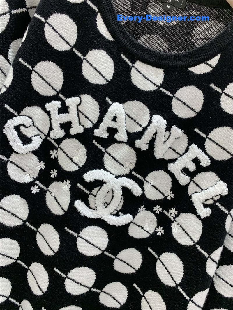 Ch**el crew neck sweater replica clothing sites