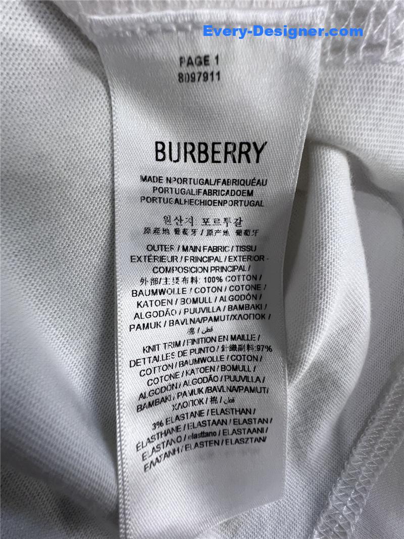 Bv*b*rry cotton short-sleeved t-shirt replica clothing sites