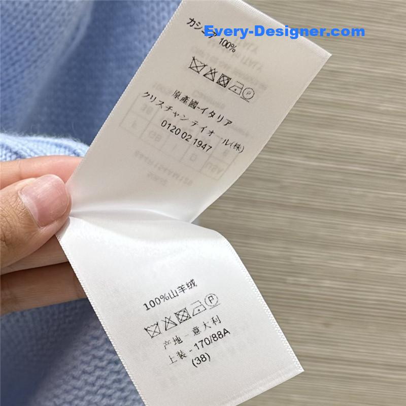 D10r pure cashmere top replica designer clothes