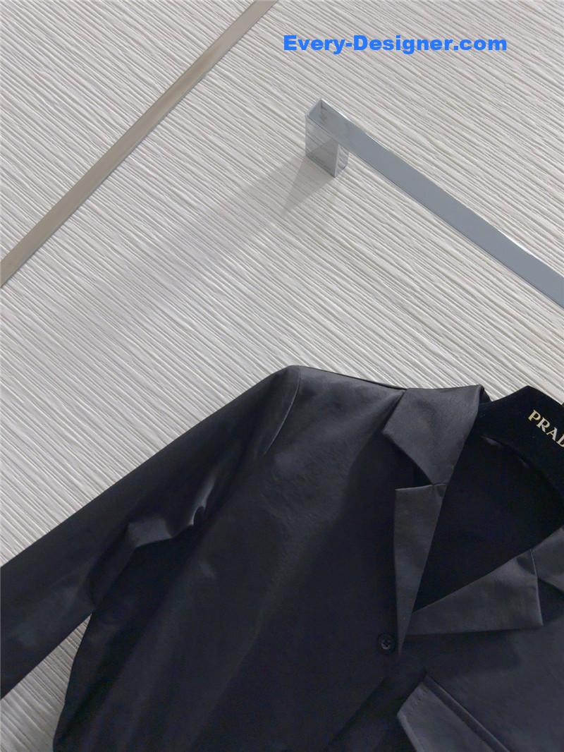 Pra*a lapel shirt replica d&g clothing