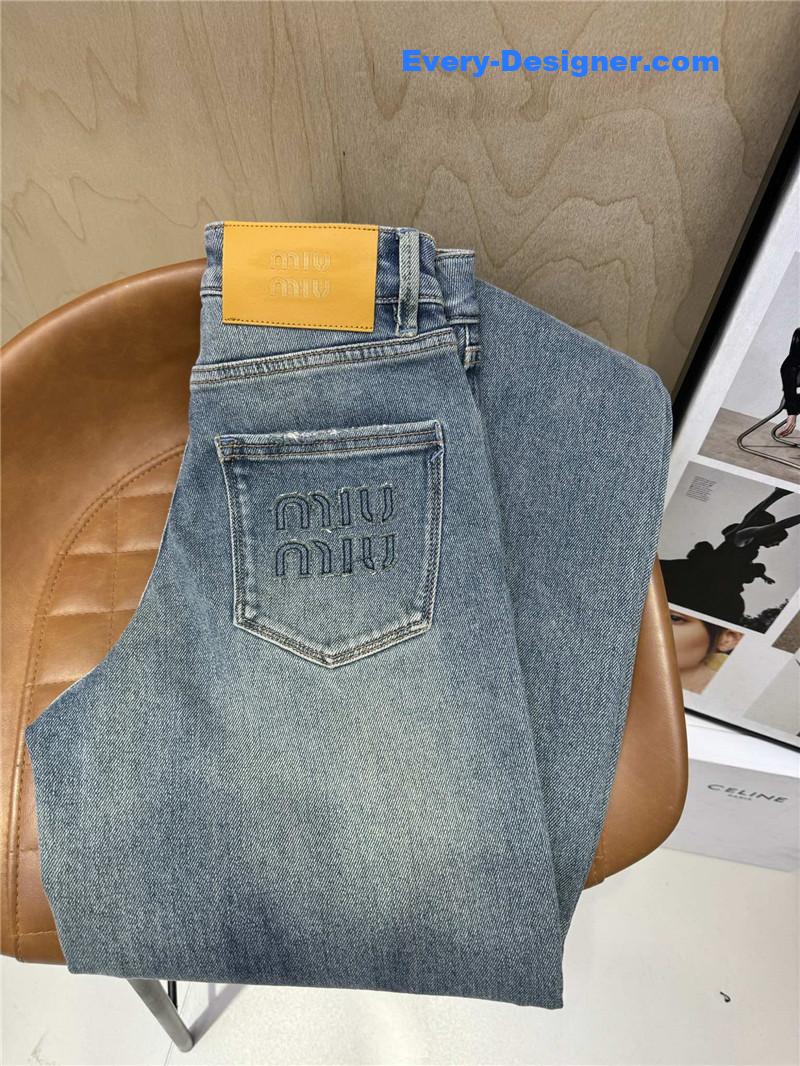 M1um1u straight pants replica designer clothing websites