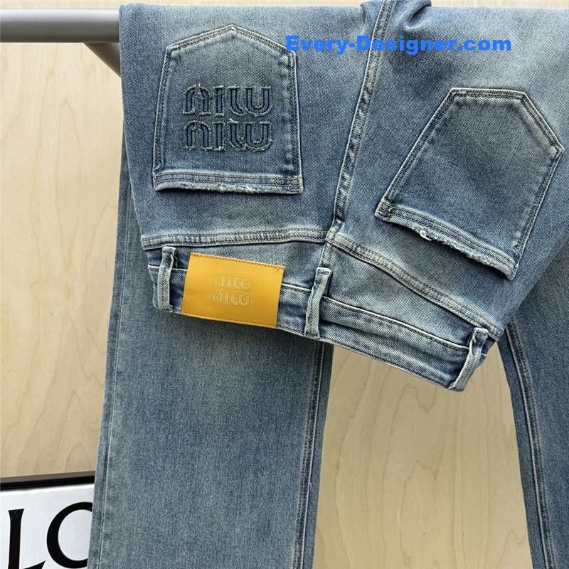 M1um1u straight pants replica designer clothing websites