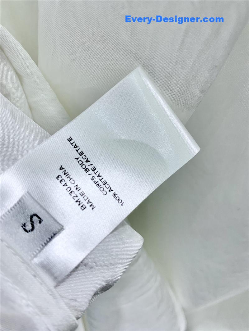 The R0w pleated acetate suit replica d&g clothing