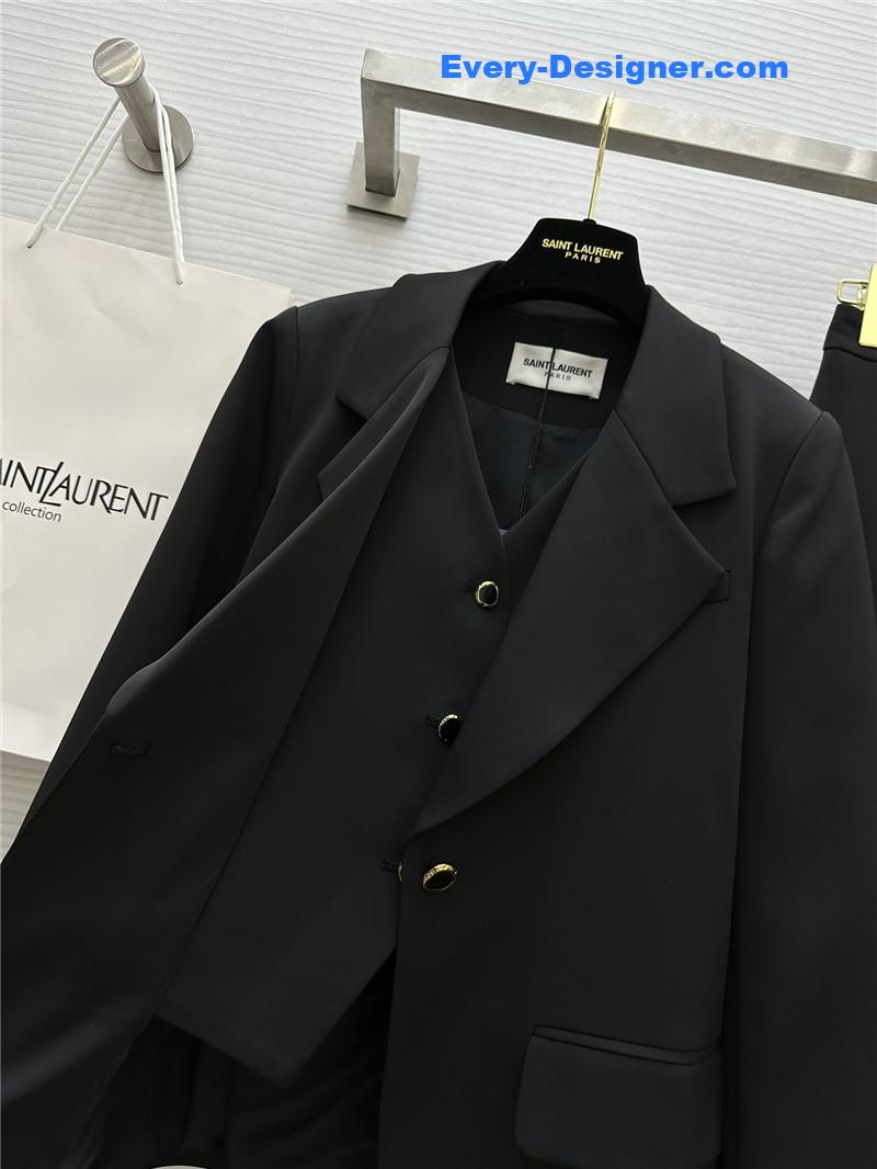 Y51 fake two-piece suit + skirt set replica d&g clothing