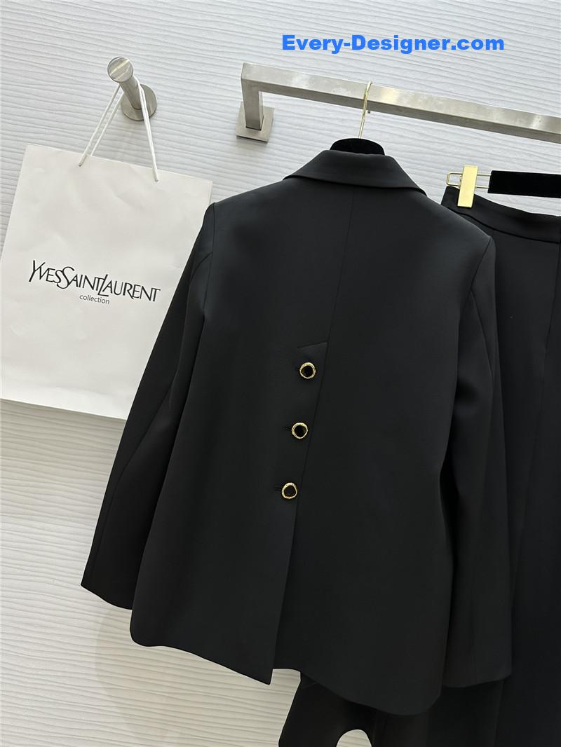 Y51 fake two-piece suit + skirt set replica d&g clothing