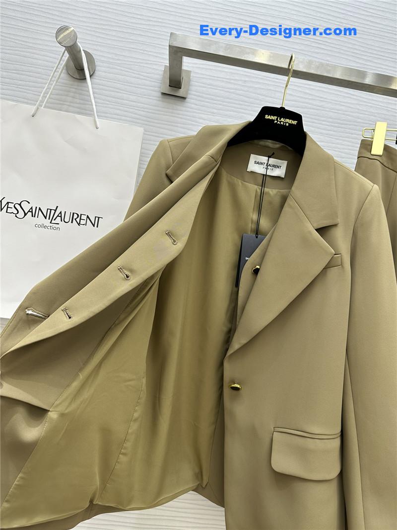 Y51 fake two-piece suit + skirt set replica d&g clothing