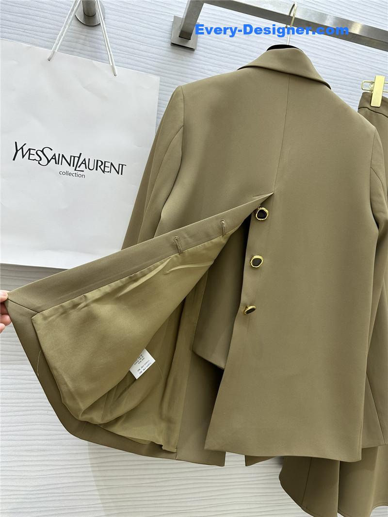 Y51 fake two-piece suit + skirt set replica d&g clothing