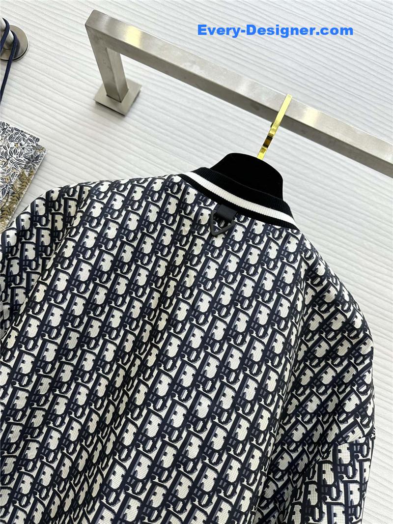 D10r jacquard pullover v-neck sweatshirt replicas clothes
