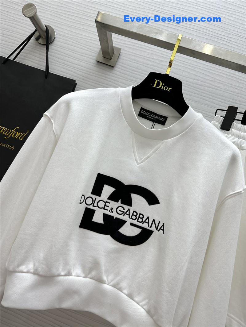Dolce & Gabbana d&g letter decoration suit replica clothing sites
