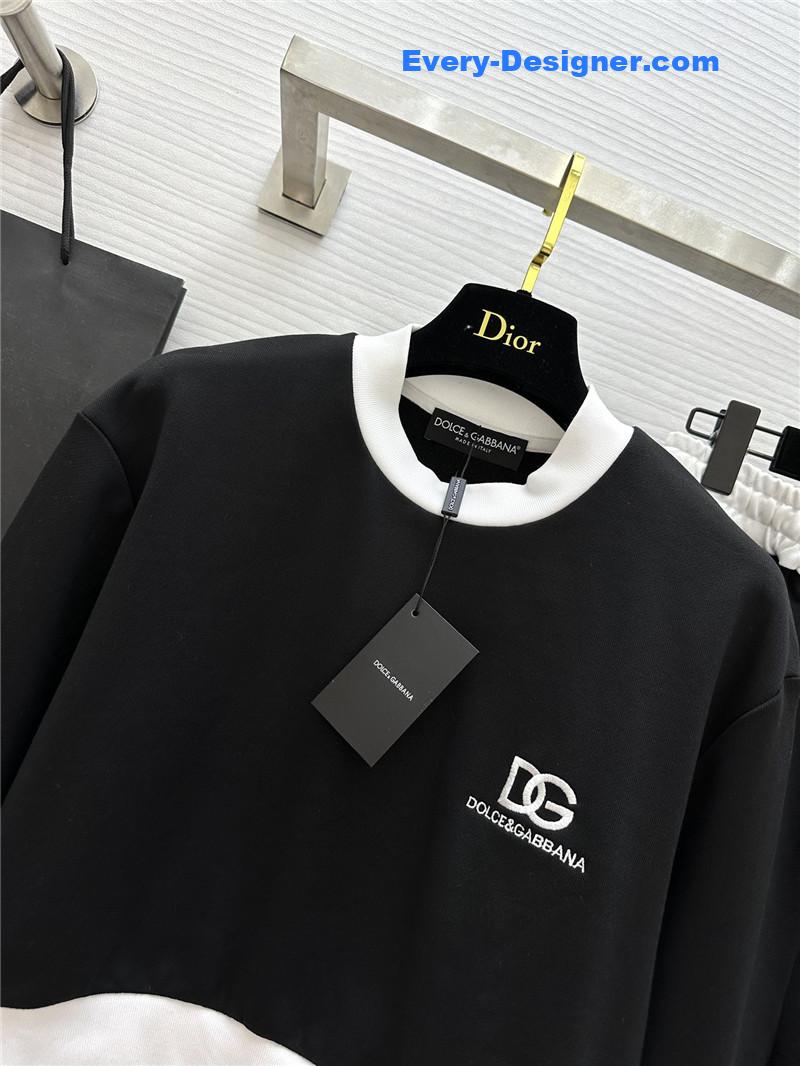 Dolce & Gabbana d&g letter decoration suit replica clothing sites
