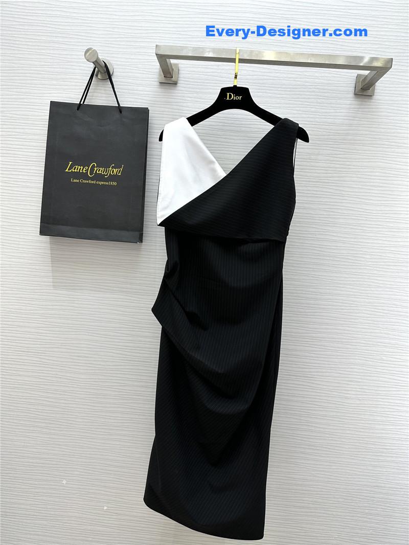 a1exa*der Mcqv*en v-neck waist dress replica d&g clothing