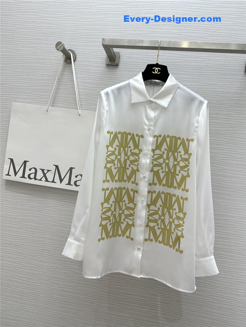 Vanitoo M letter print shirt replica d&g clothing