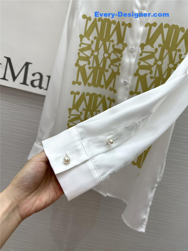 Vanitoo M letter print shirt replica d&g clothing