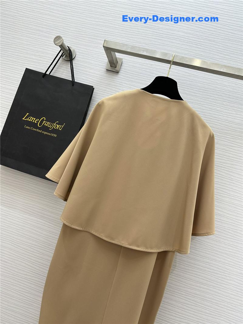 Chloé french cape dress replica designer clothes