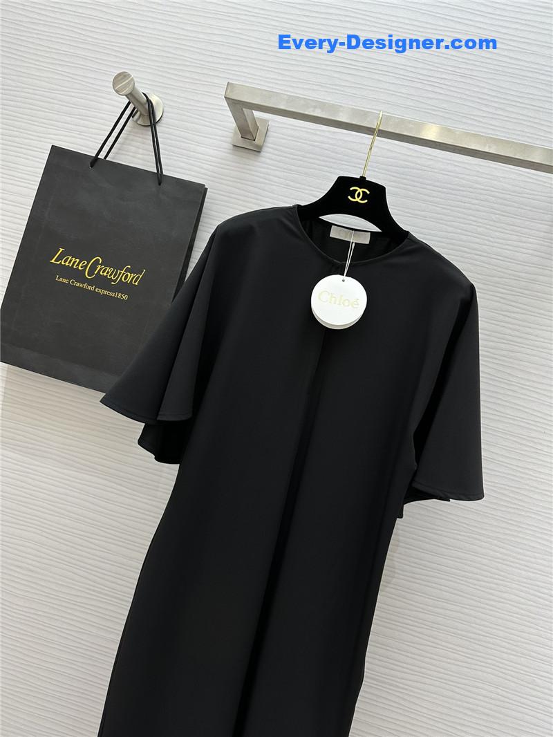 Chloé french cape dress replica designer clothes