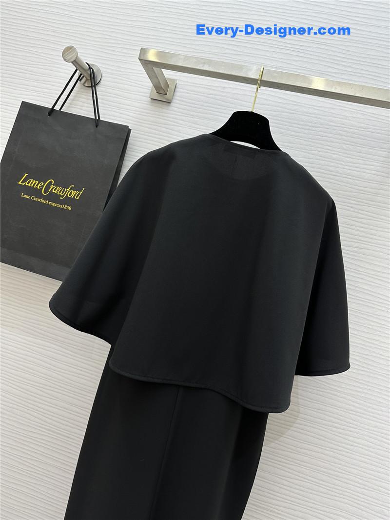 Chloé french cape dress replica designer clothes