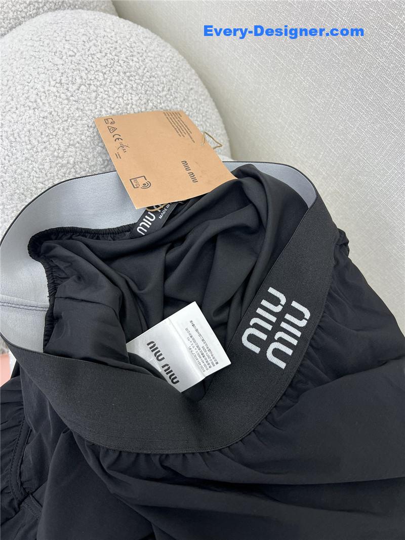 M1um1u sun protection fabric skirt replica d&g clothing