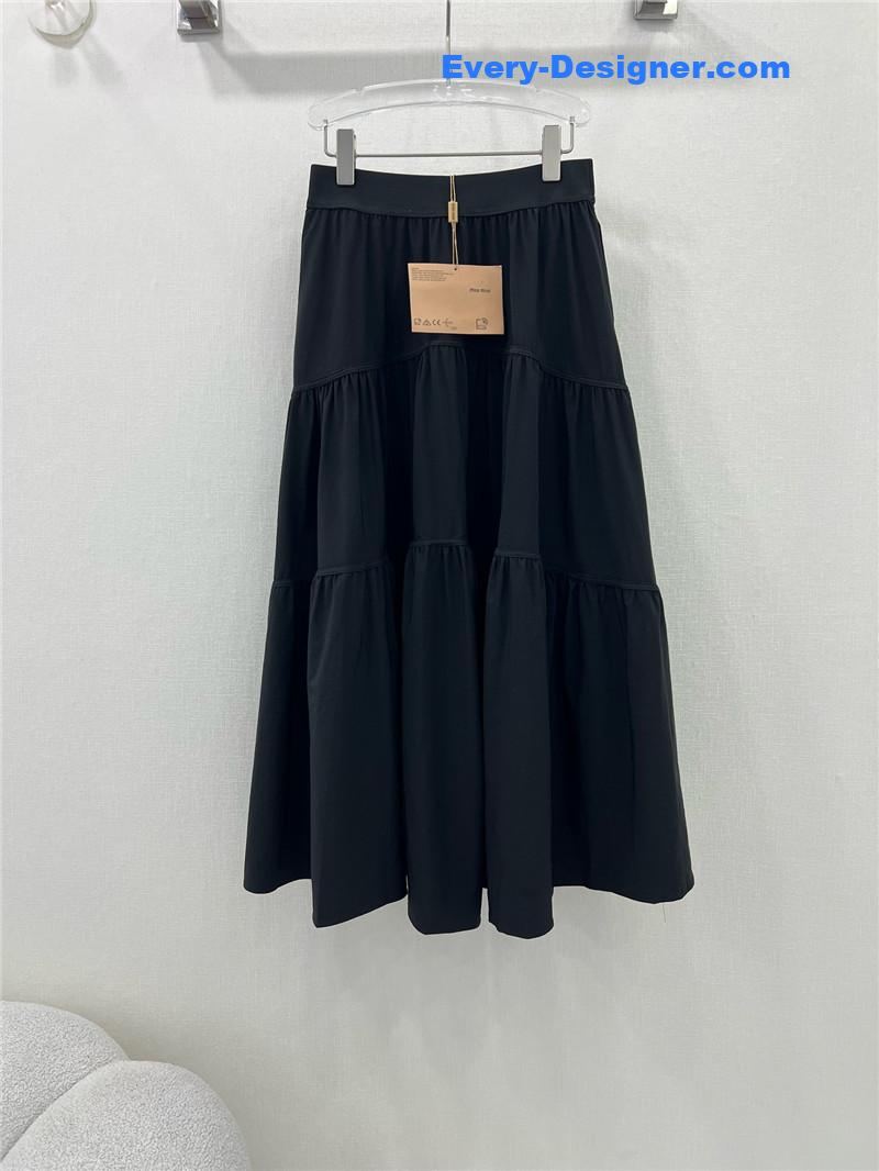 M1um1u sun protection fabric skirt replica d&g clothing