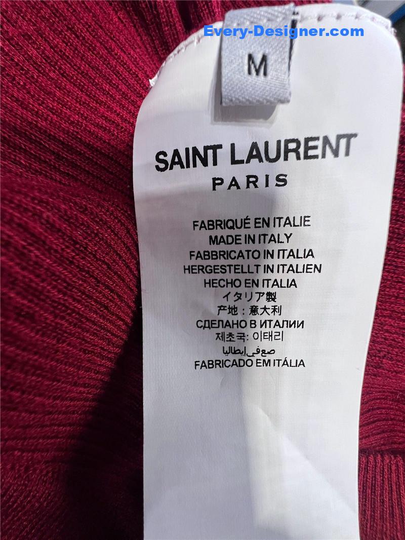 Y51 letter brooch knitted vest replicas clothes