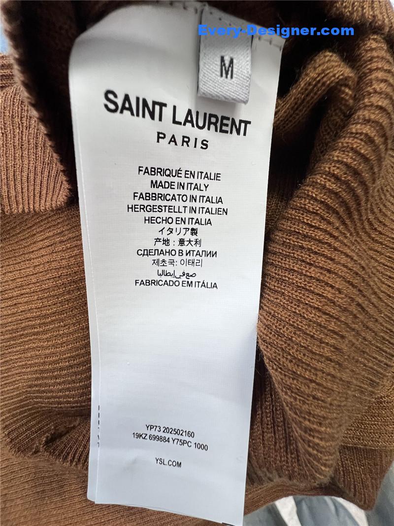 Y51 letter brooch knitted vest replicas clothes