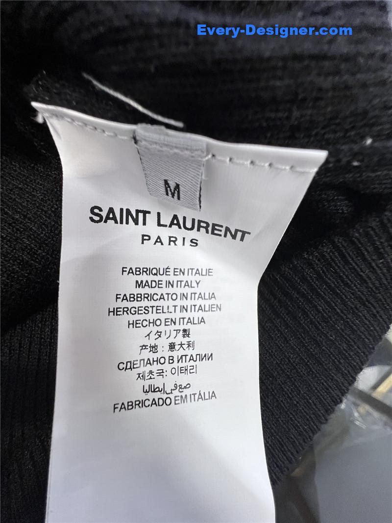 Y51 letter brooch knitted vest replicas clothes