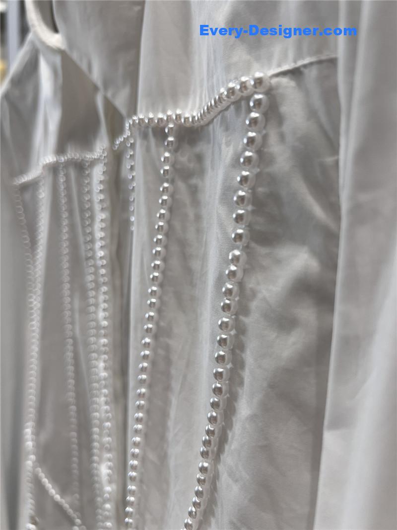 Ch**el lapel long-sleeved shirt replicas clothes