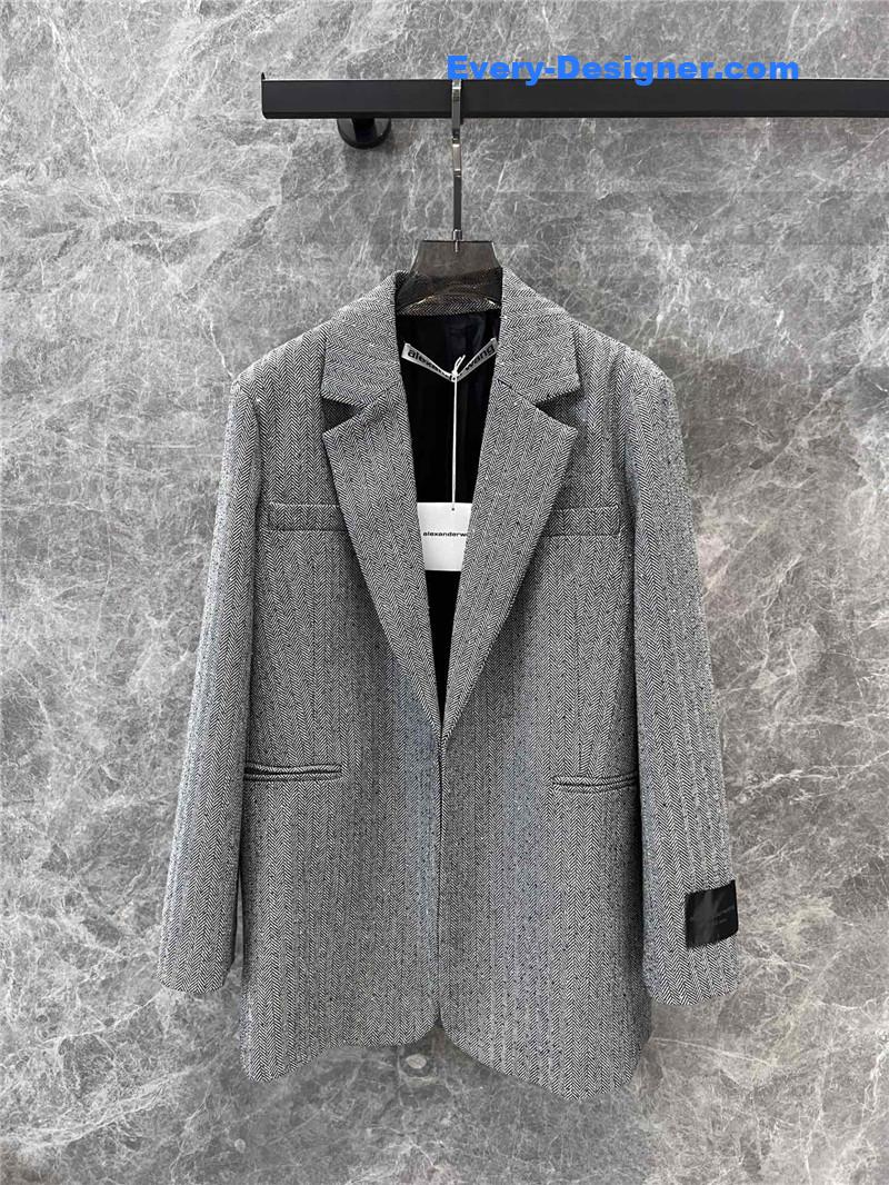 A1exa*der wang rhinestone embellished suit jacket replica clothes