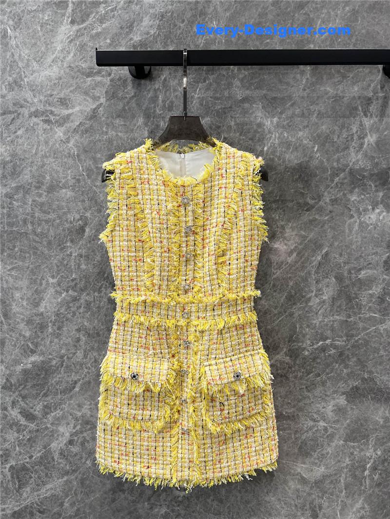 Ch**el woolen dress replica d&g clothing