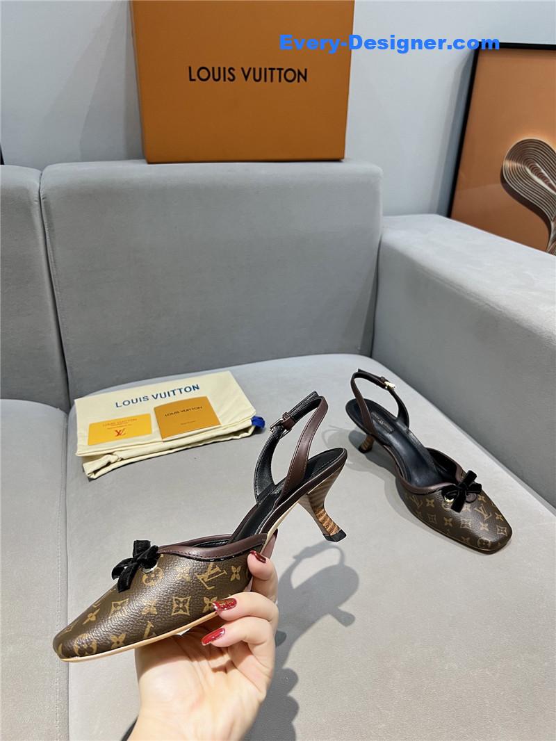 l0vis Vvtt0n neo slingbacks monogram calfskin pumps