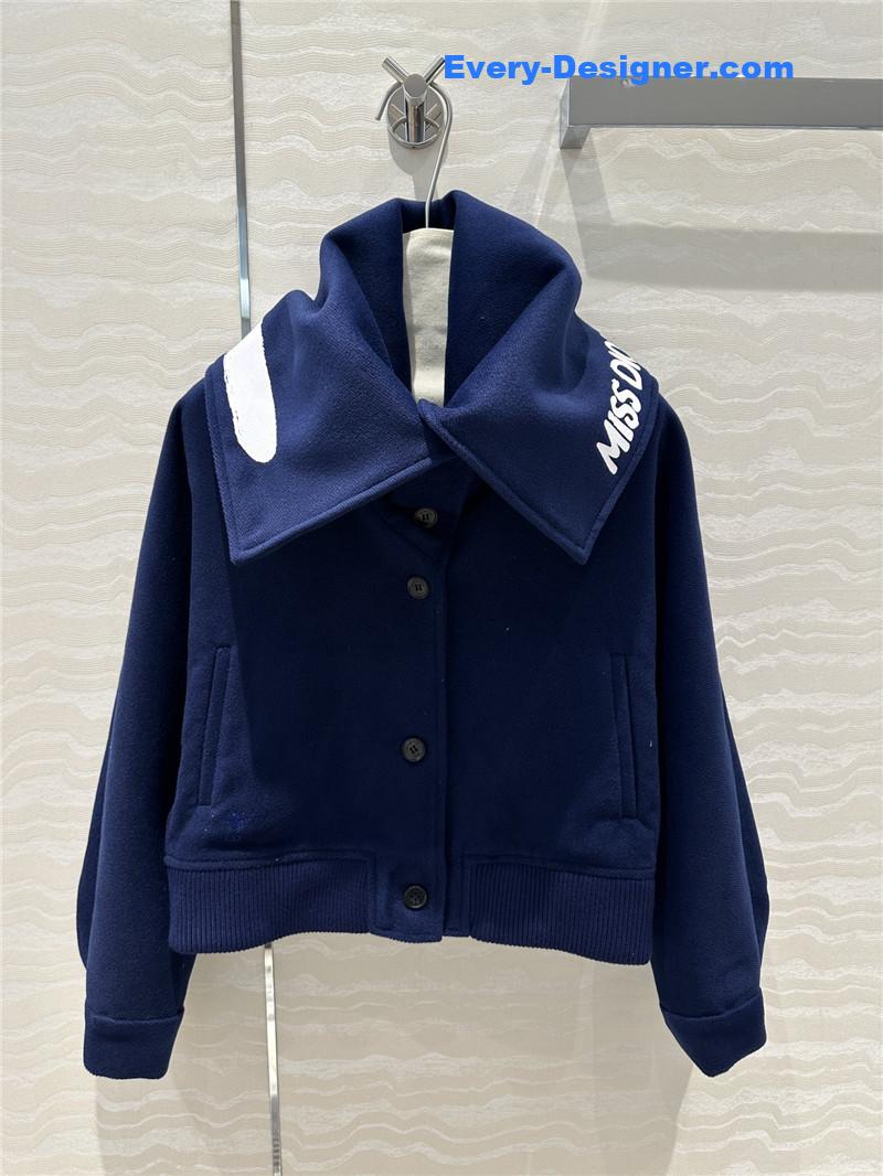 D10r navy style large lapel coat cheap replica designer clothes
