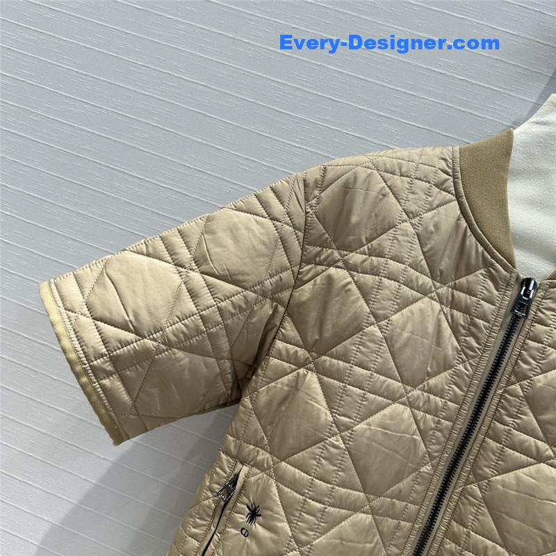 D10r quilted short sleeve jacket replica designer clothing websites