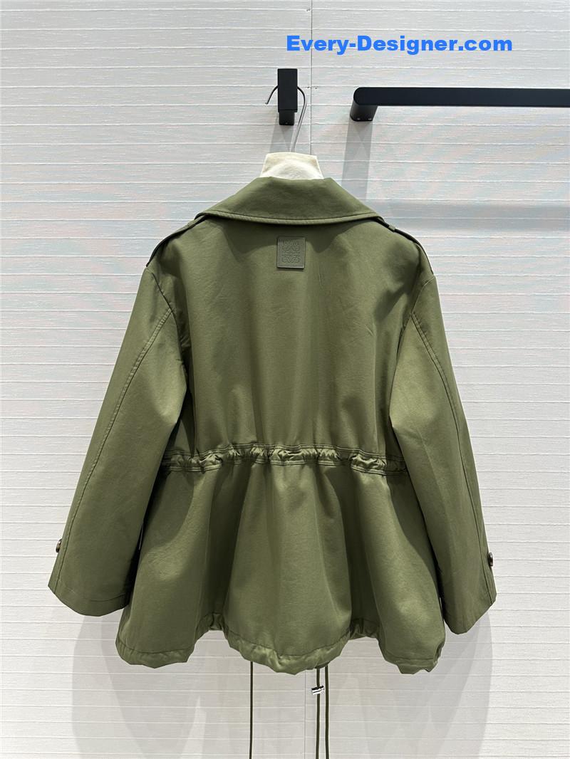 L0ew* stand collar mid-length casual jacket replica d&g clothing