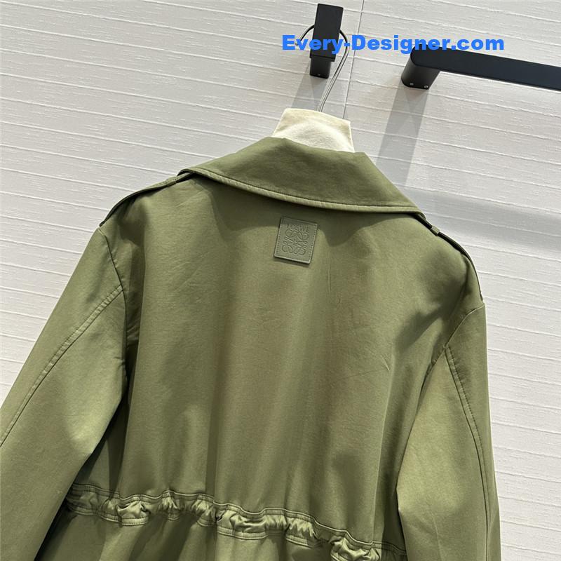 L0ew* stand collar mid-length casual jacket replica d&g clothing