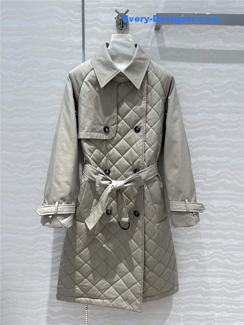 BC long quilted trench coat replica d&g clothing