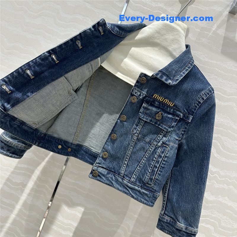 M1um1u lapel jacket replica d&g clothing