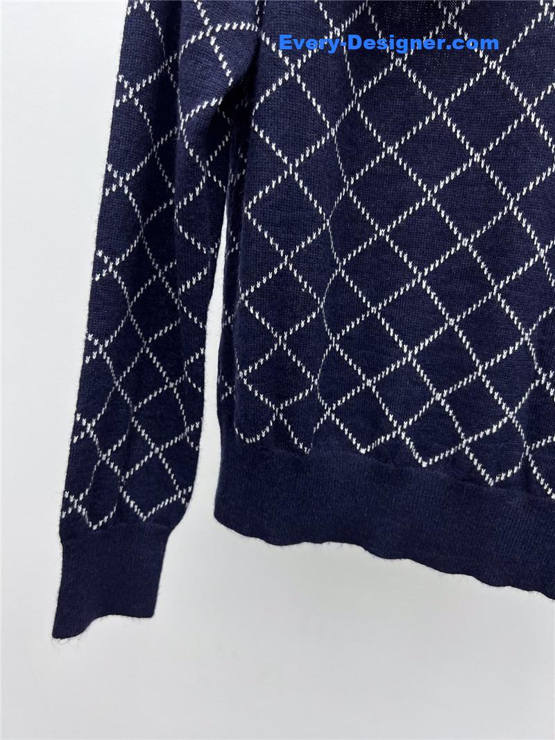 d10r bow D1am0nd sweater replicas clothes