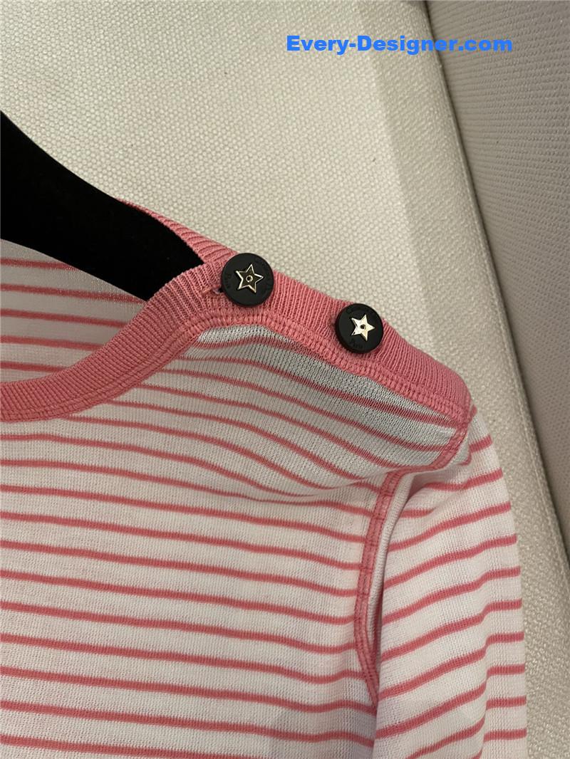 D10r striped linen sweater replica clothing sites