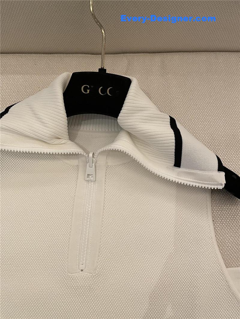 D10r navy collar knitted dress cheap replica designer clothes