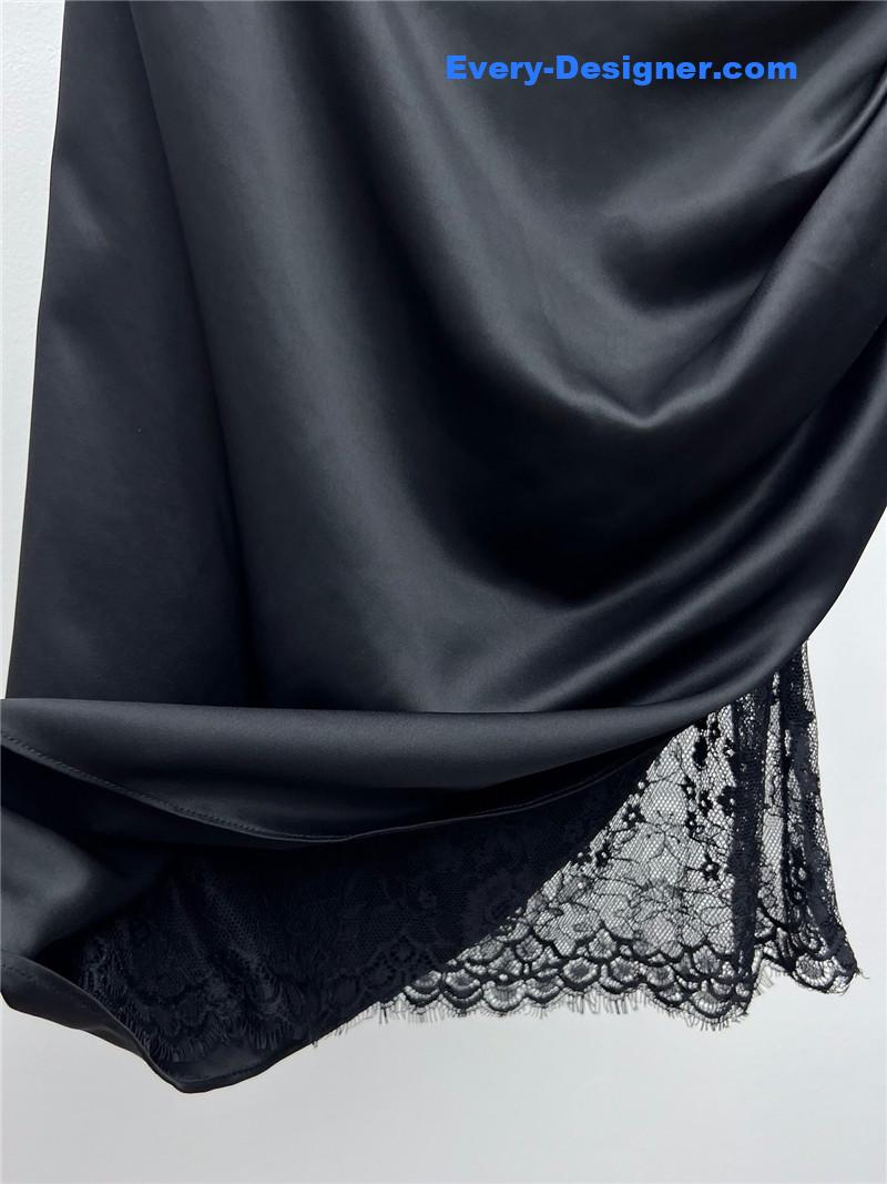 Y51 lace tube top dress replicas clothes