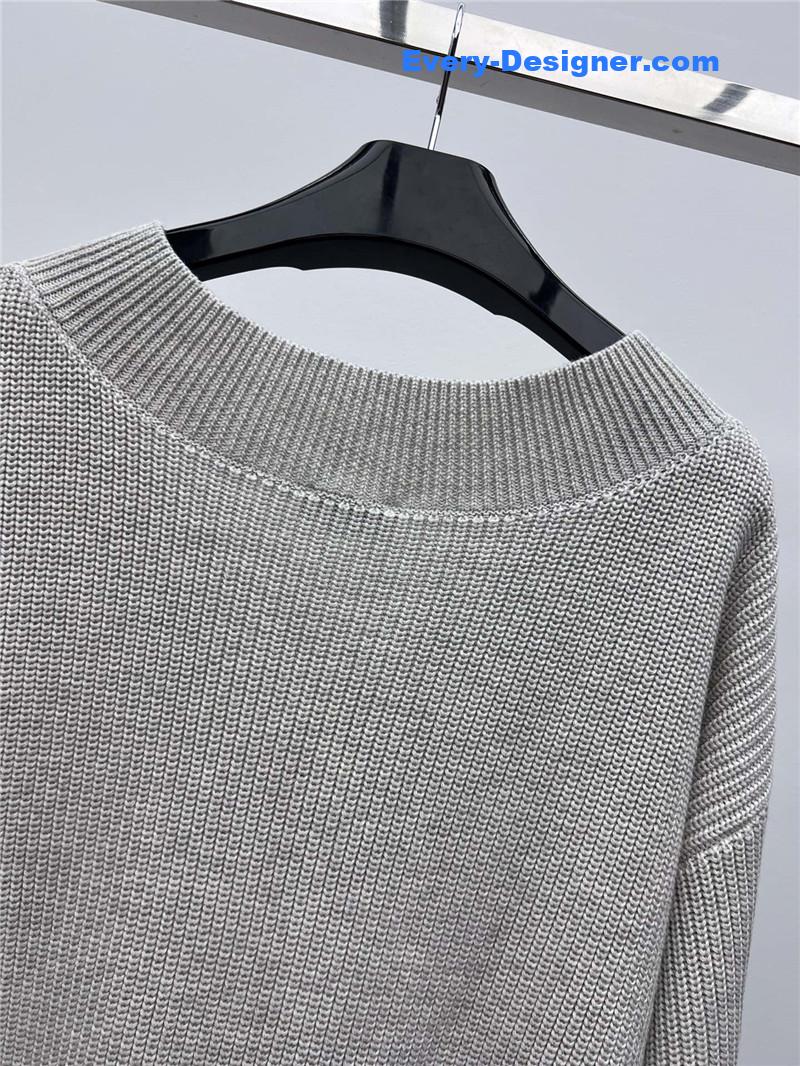 BC large V-neck sweater replica d&g clothing