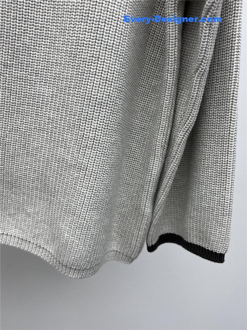 BC large V-neck sweater replica d&g clothing