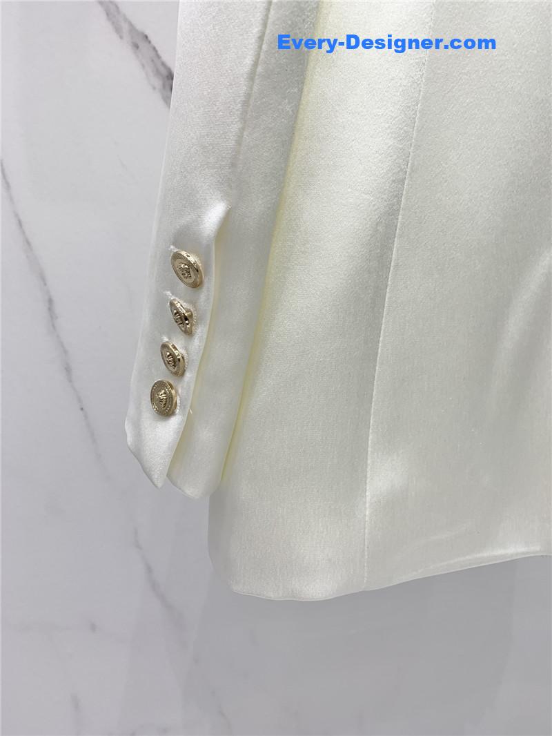 Versace acetate satin suit jacket replica designer clothes
