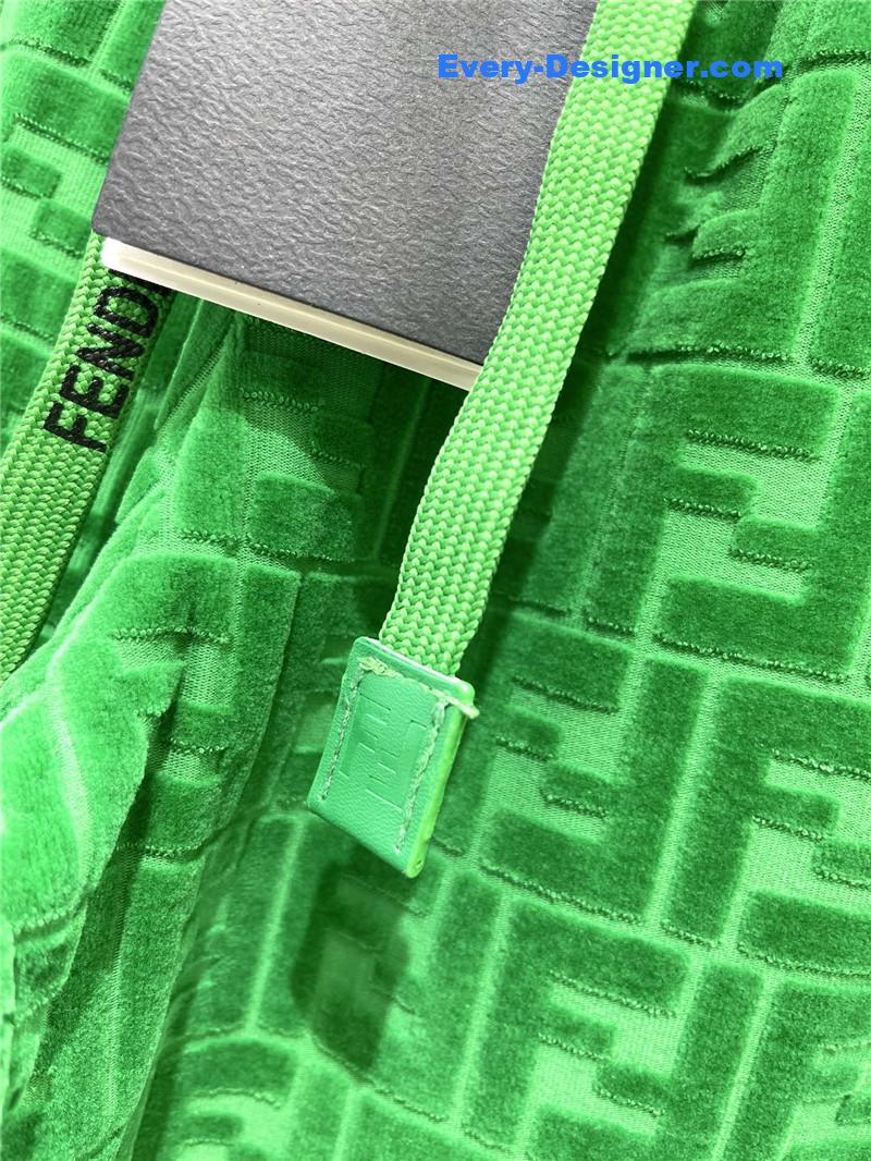 F**di slim letter jacquard casual pants replica clothing sites