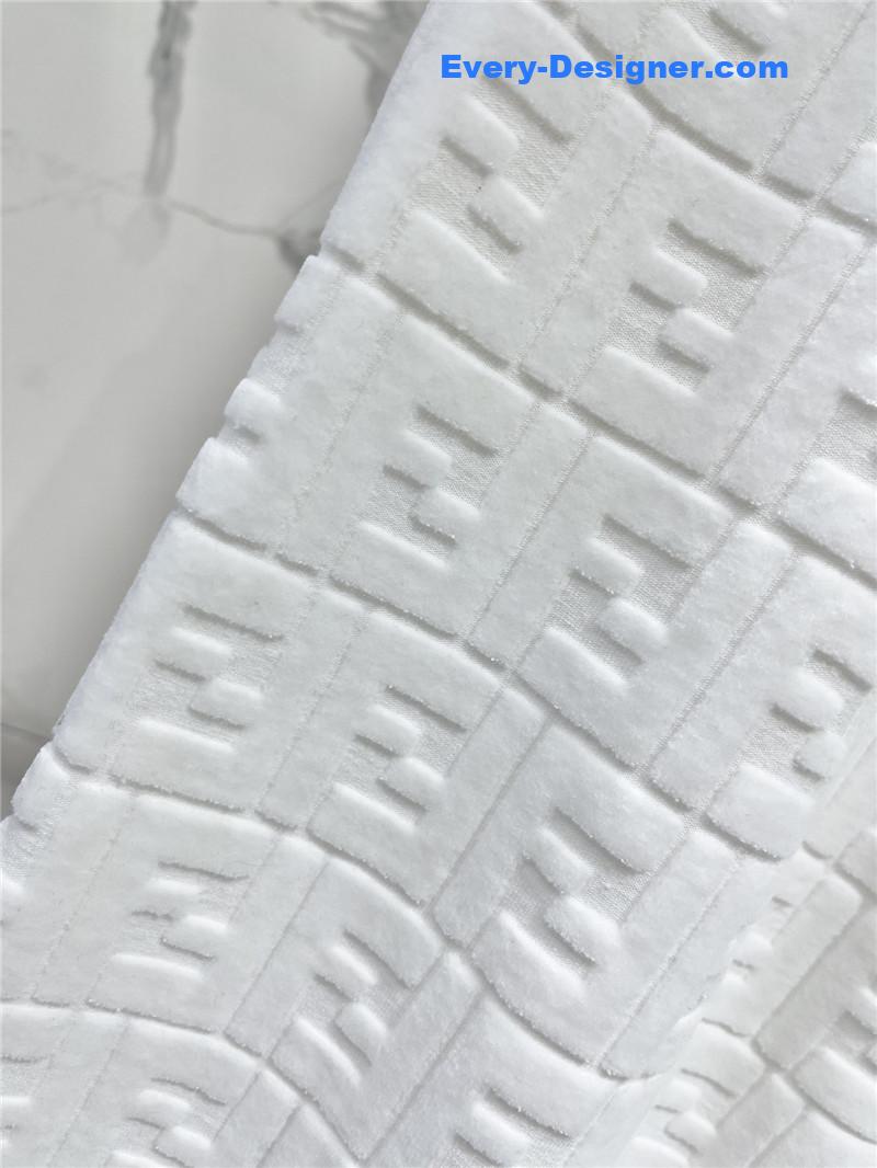 F**di slim letter jacquard casual pants replica clothing sites