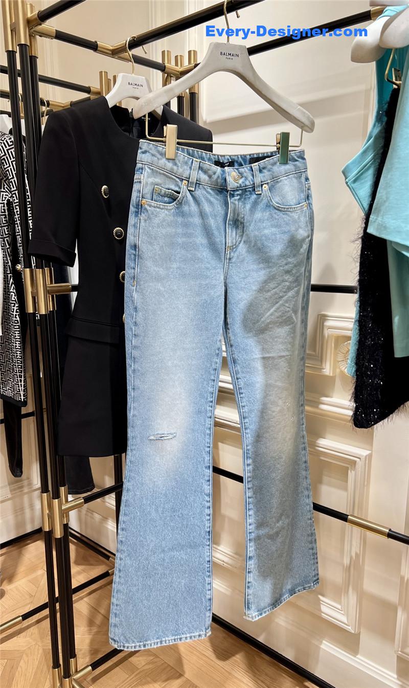 Balmain bootcut jeans replica d&g clothing