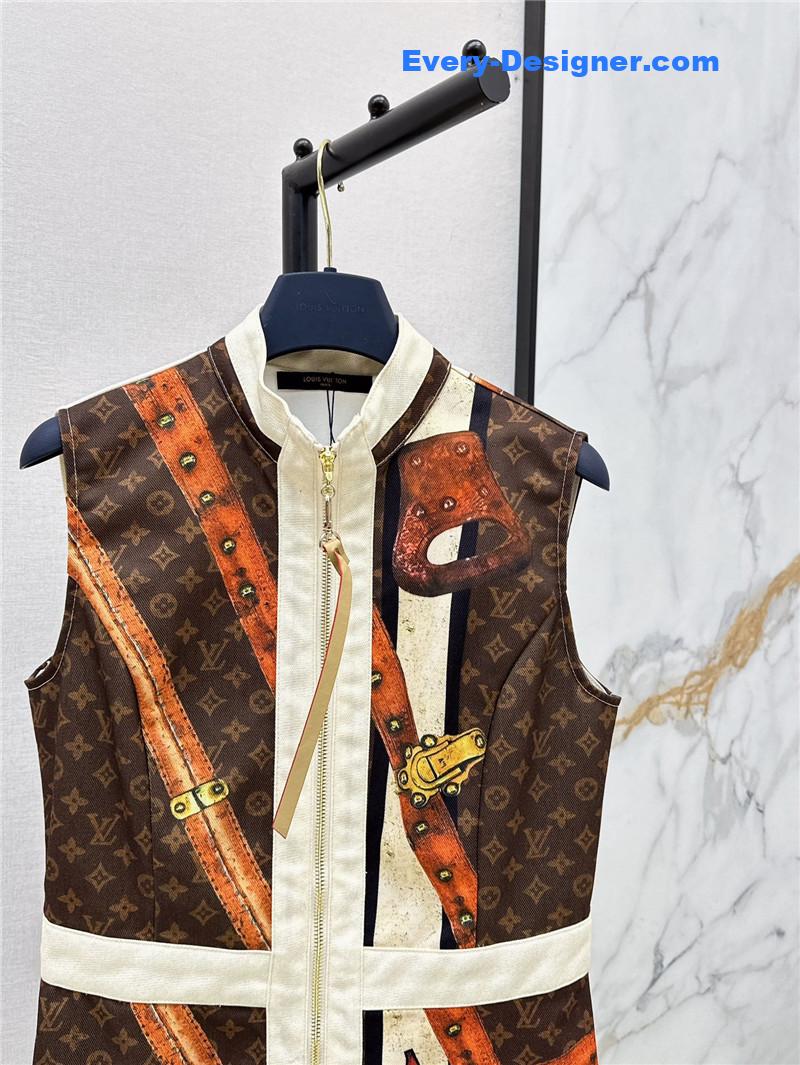 l0vis Vvtt0n lv sleeveless dress replica d&g clothing