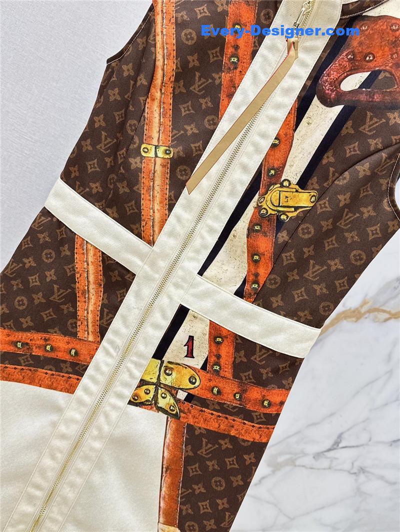l0vis Vvtt0n lv sleeveless dress replica d&g clothing